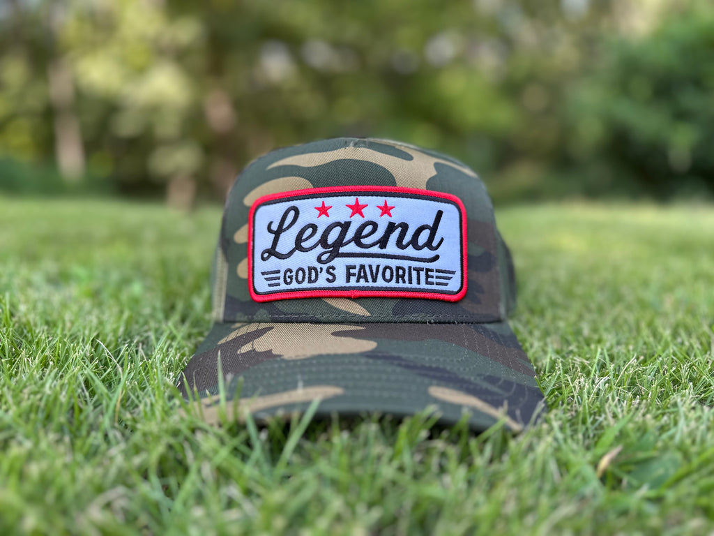 Legend Structured Hat - Camo
