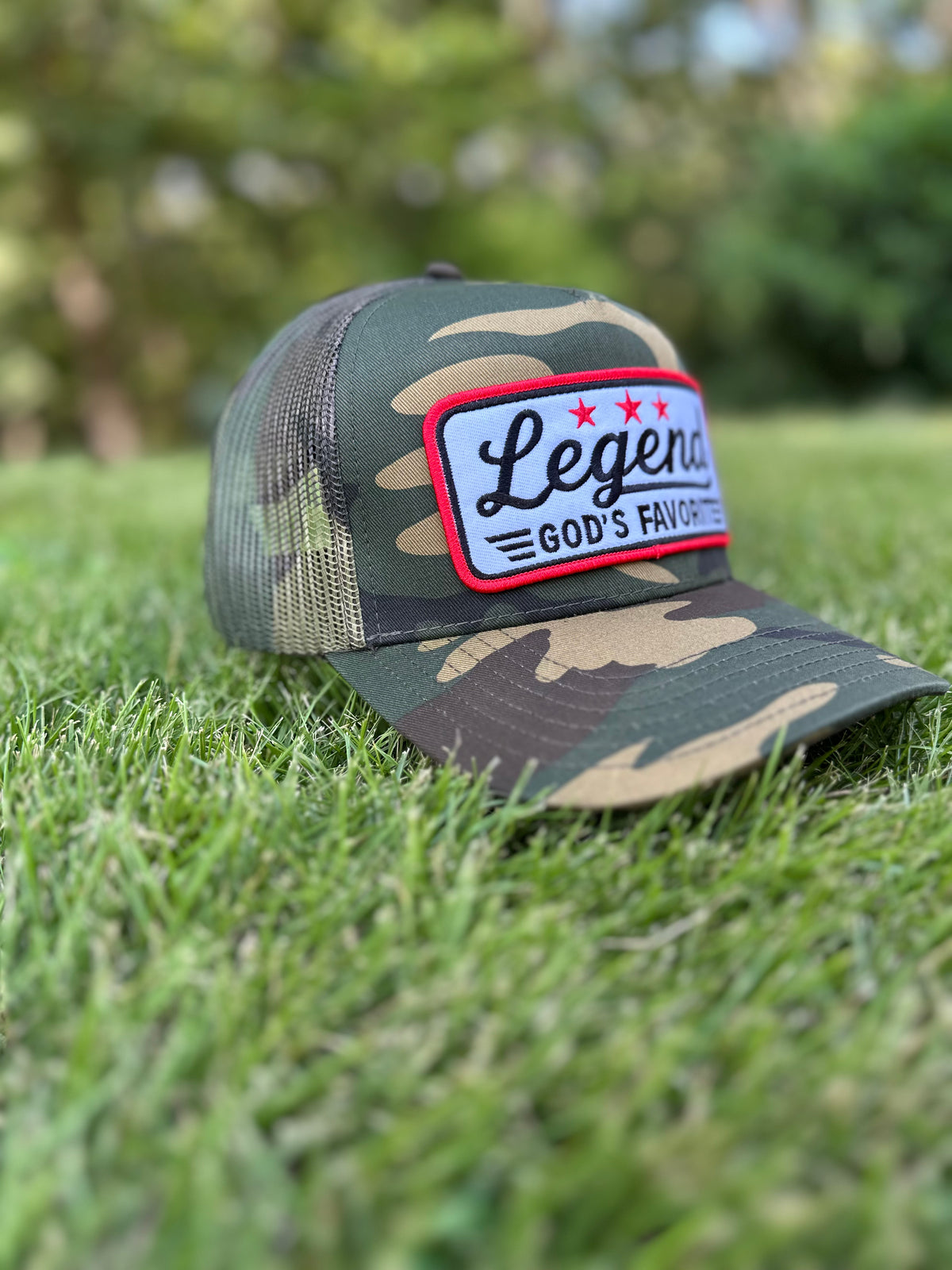 Legend Structured Hat - Camo