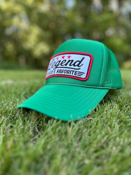 Legend Trucker Hat - Kelly Green