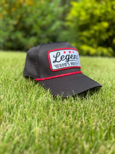 Legend Performance Hat- Black