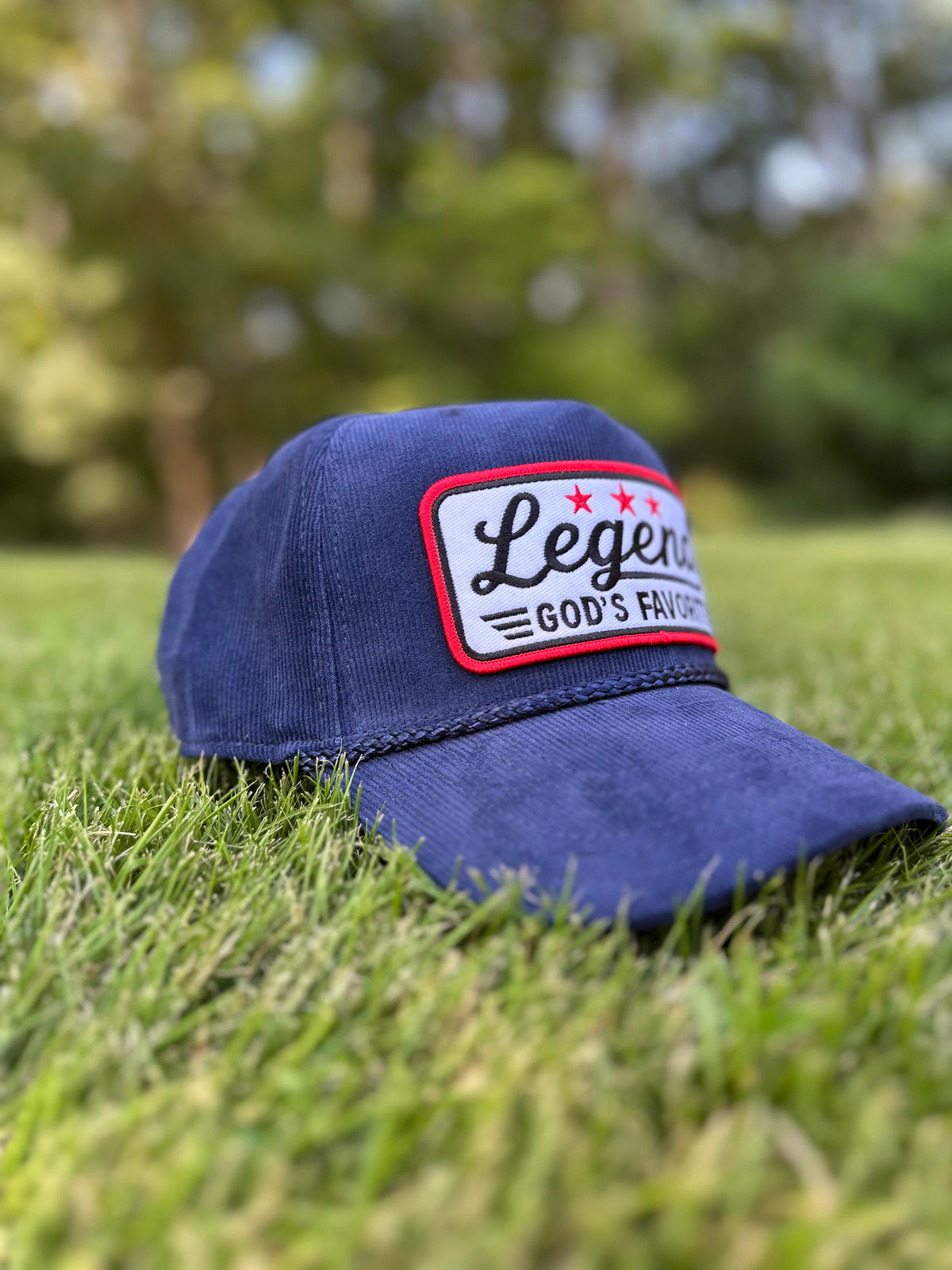 Legend Corduroy Hat - Navy
