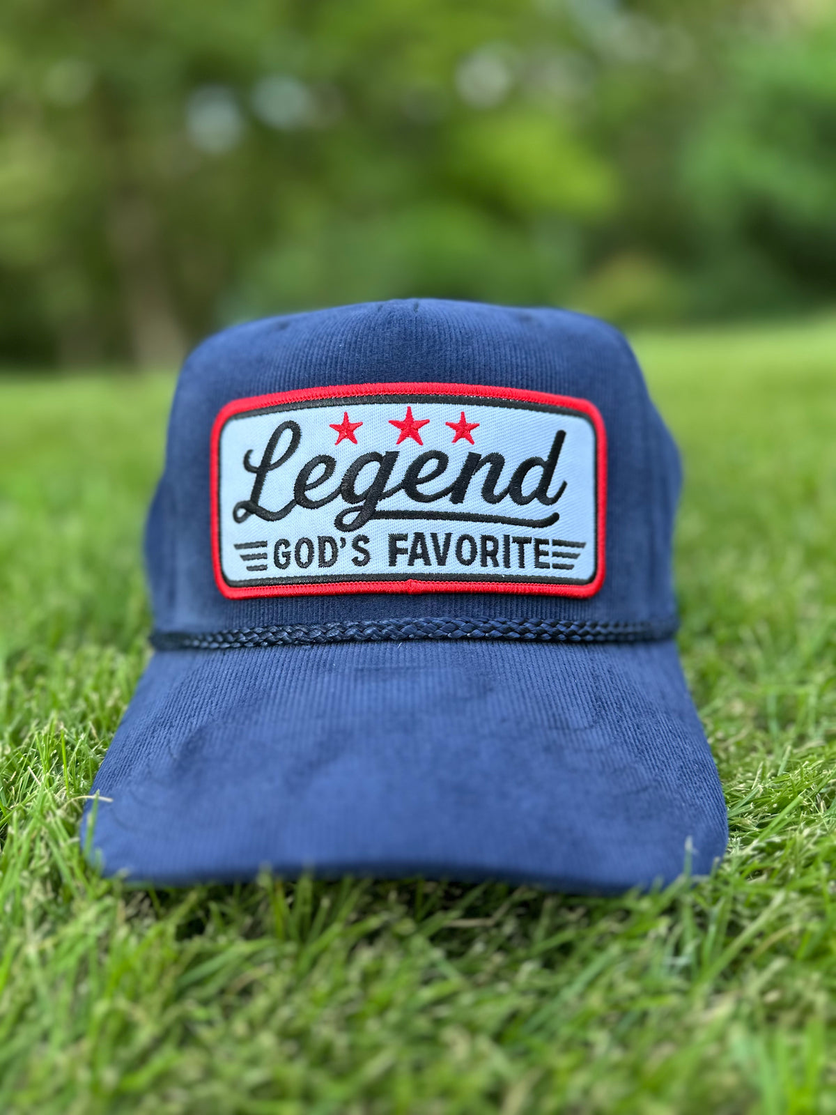 Legend Corduroy Hat - Navy