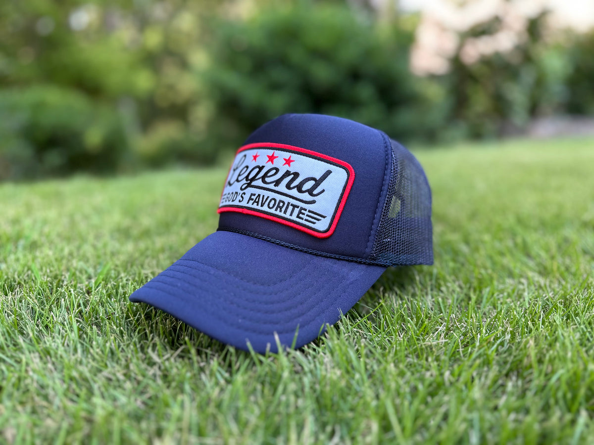 Legend Trucker Hat -Navy