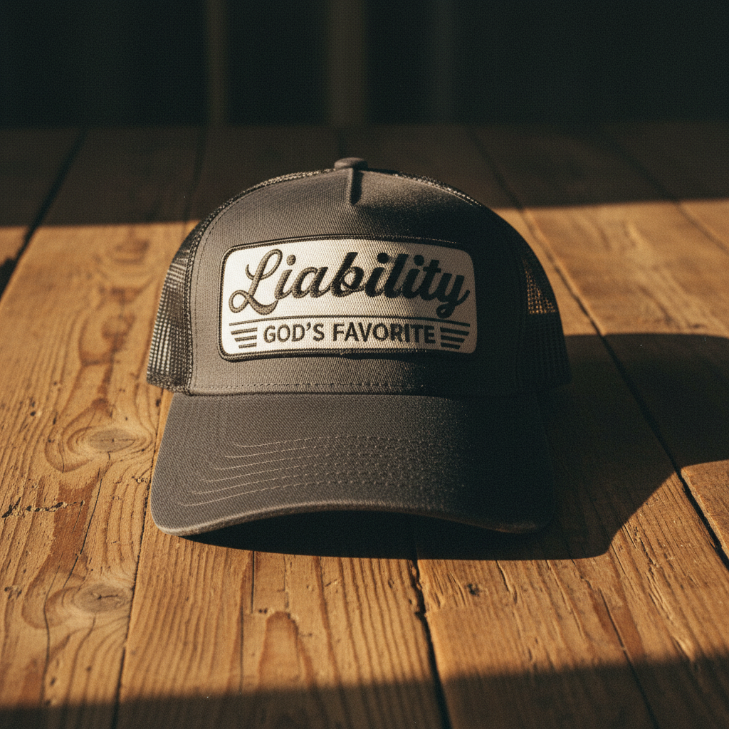 Liability Dark Denim Front