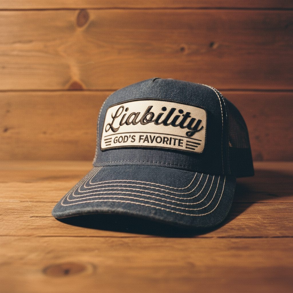 Liability Indigo Denim Front
