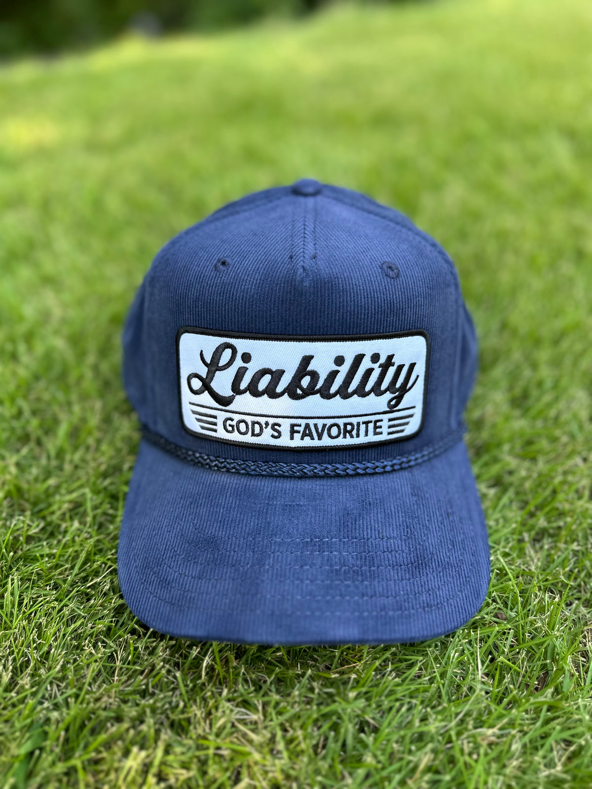 Liability Corduroy Hat - Navy